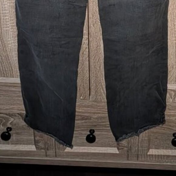 *3 FOR $9* Avec Les Filles High Rise Waisted Straight Leg Fit Dark Wash Pants 0 - Picture 5 of 5